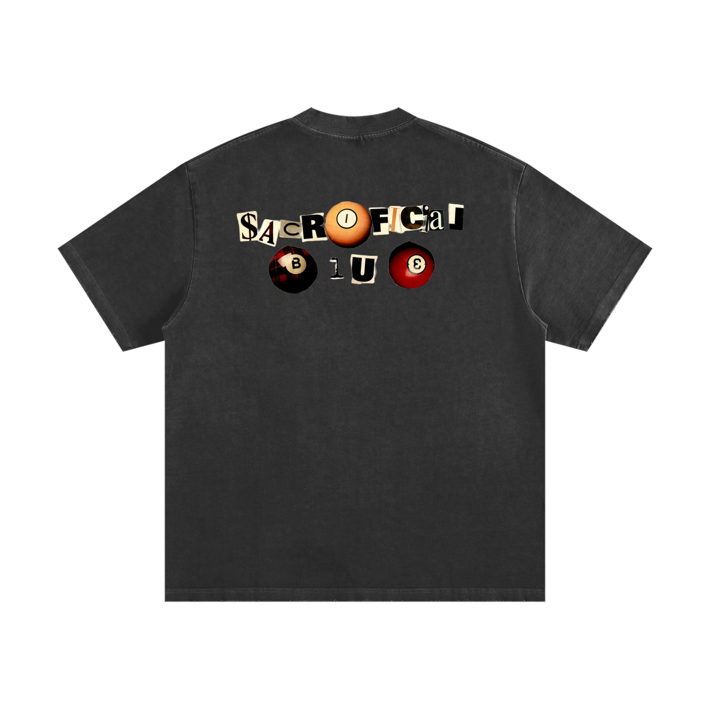 Heavyweight Vintage Washed Frayed T-Shirt