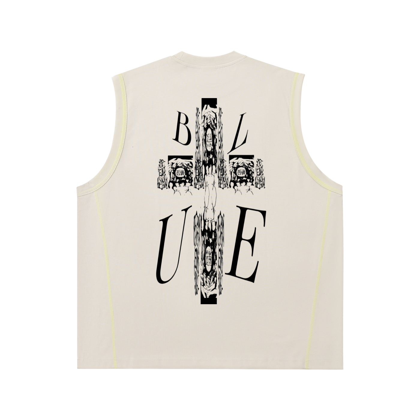 Contrast Panel Cooling Performance Tank Top