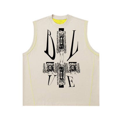 Contrast Panel Cooling Performance Tank Top