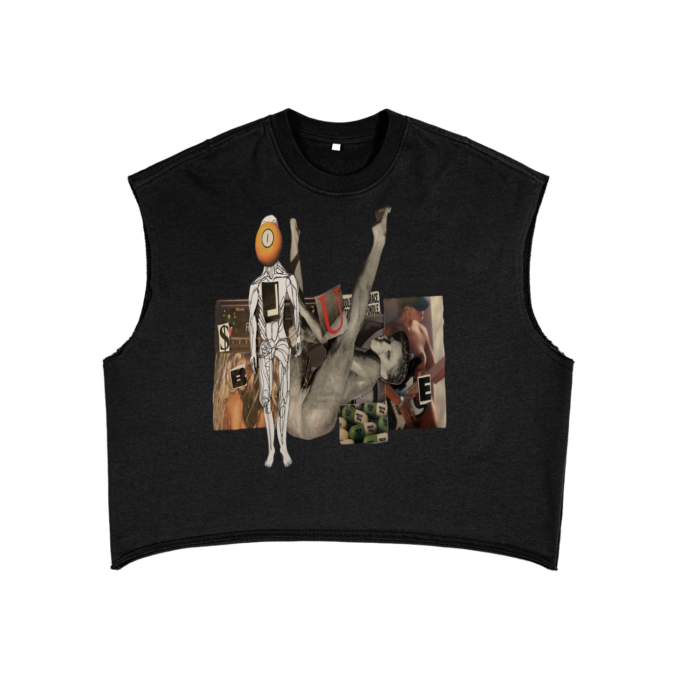 French Terry Boxy Tank Top