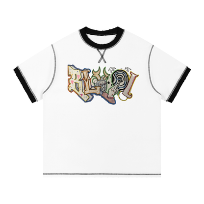 Contrast-Stitched Cotton T-Shirt