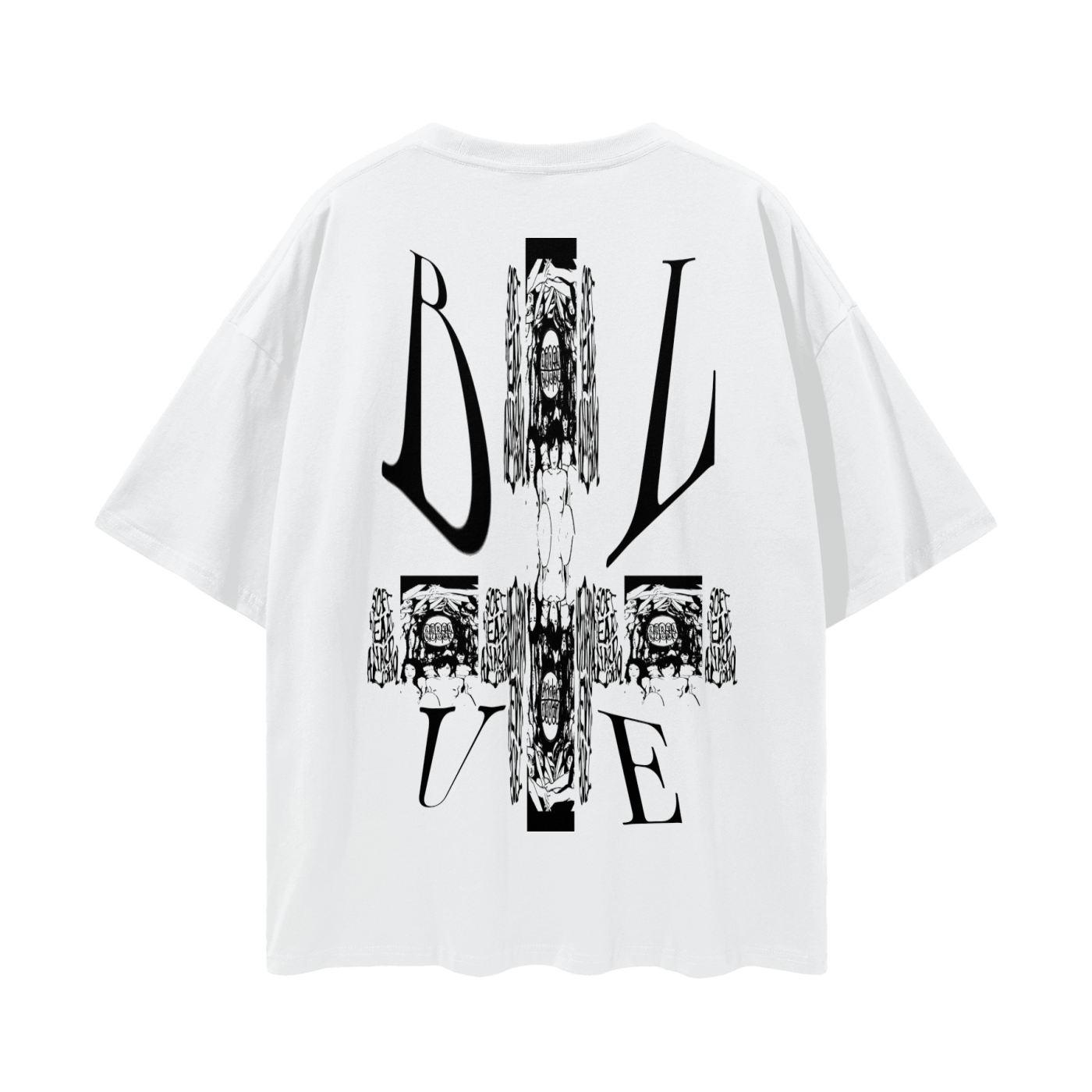 Streetwear Loose Drop Shoulder T-Shirt