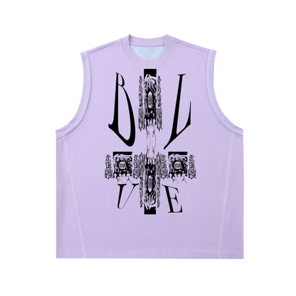 Contrast Panel Cooling Performance Tank Top