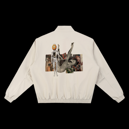 Stand Collar Bomber Jacket