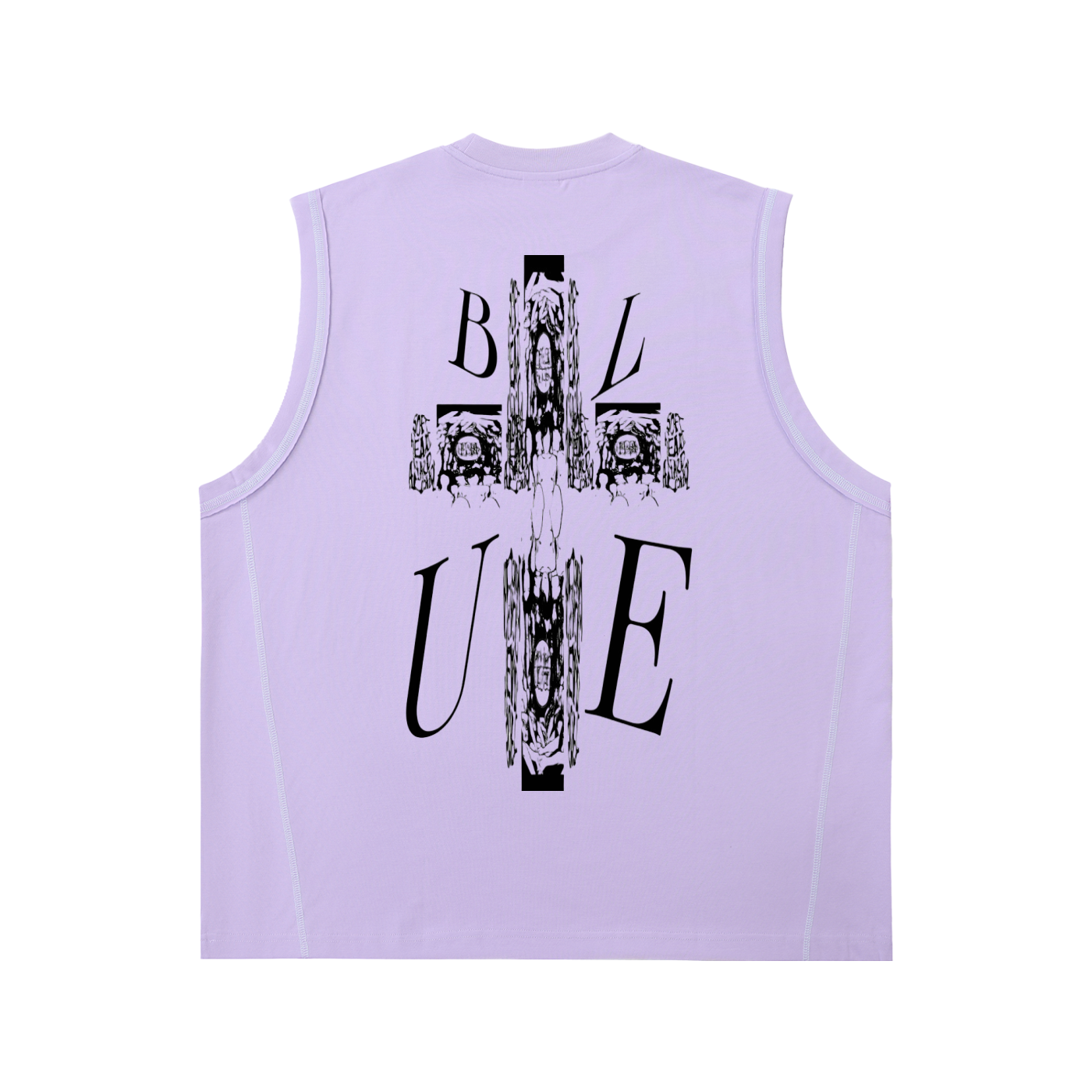 Contrast Panel Cooling Performance Tank Top